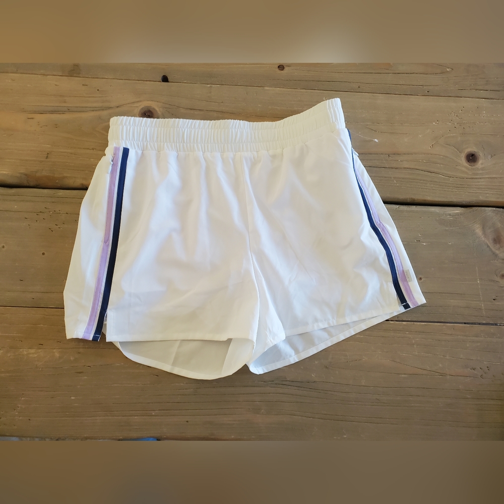 Johnny Was CALME Elements Hike Shorts Womens Medium Workout Running Gym